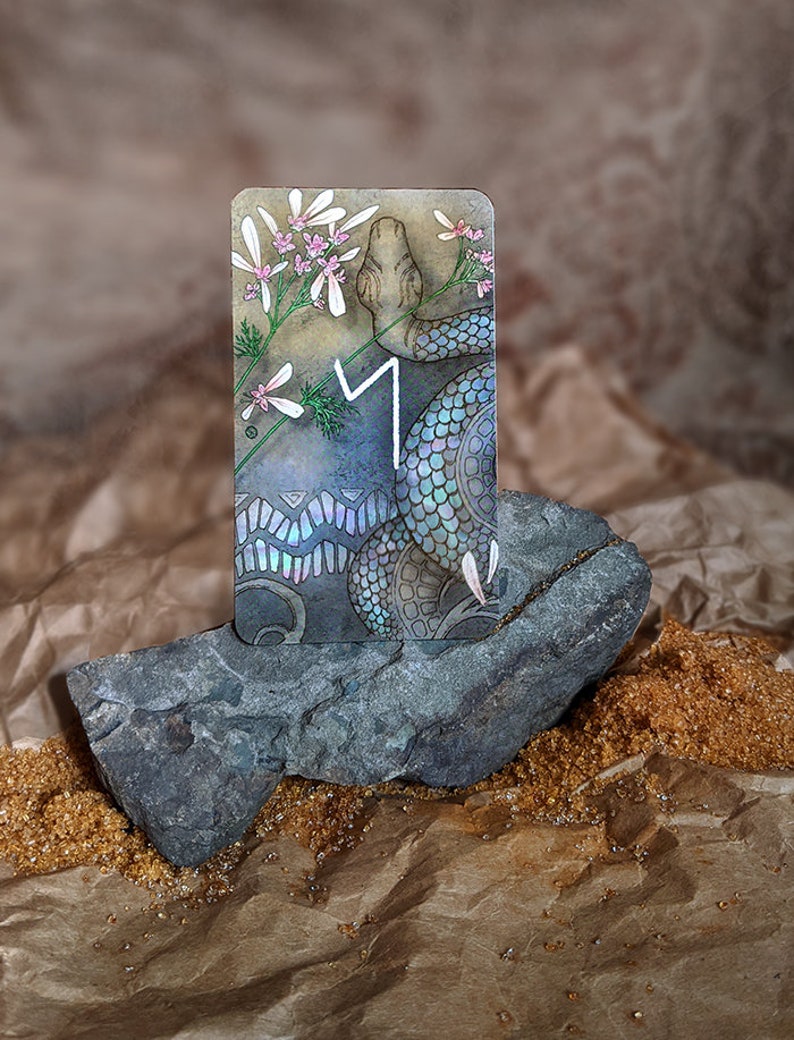 The Phoenician Oracle divination card deck and companion Etsy