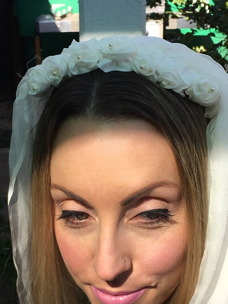 Silk Gauze Bridal Veil Etsy