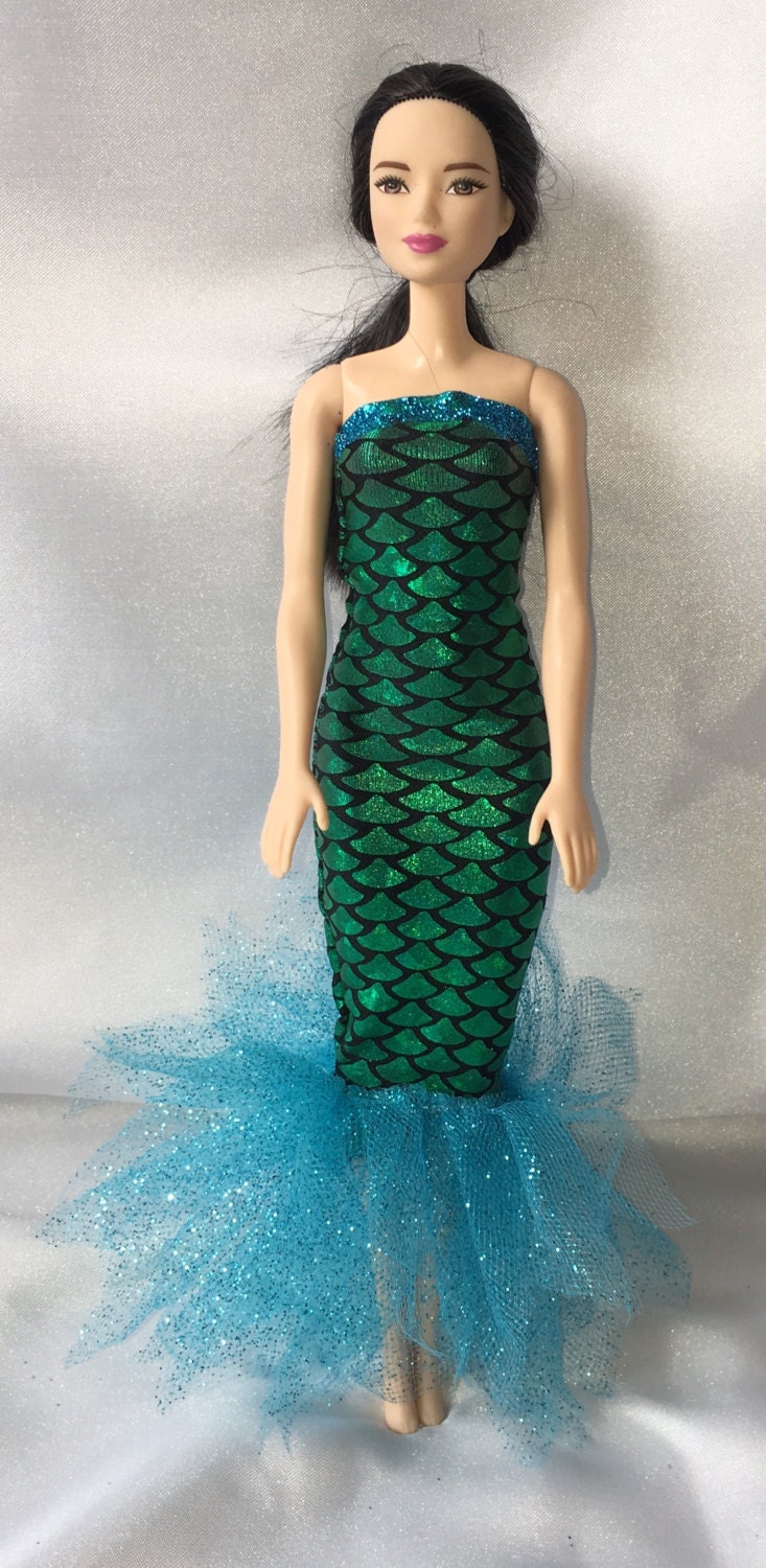 barbie-doll-mermaid-dress-etsy