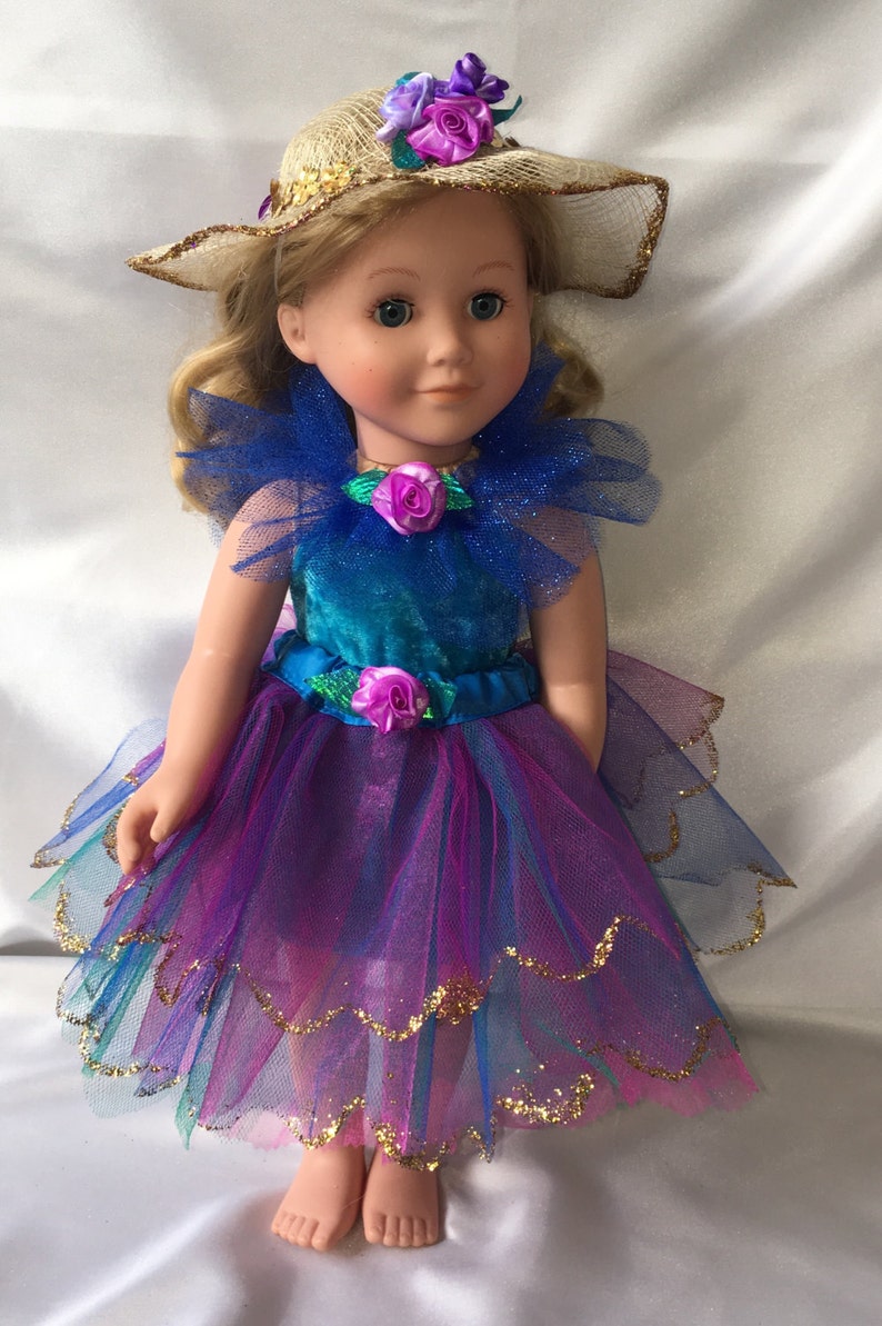American Girl Doll Fairy Princess Dress Etsy