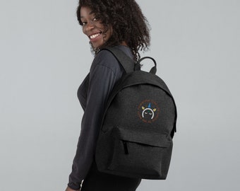 Transform Your Life Embroidered Backpack
