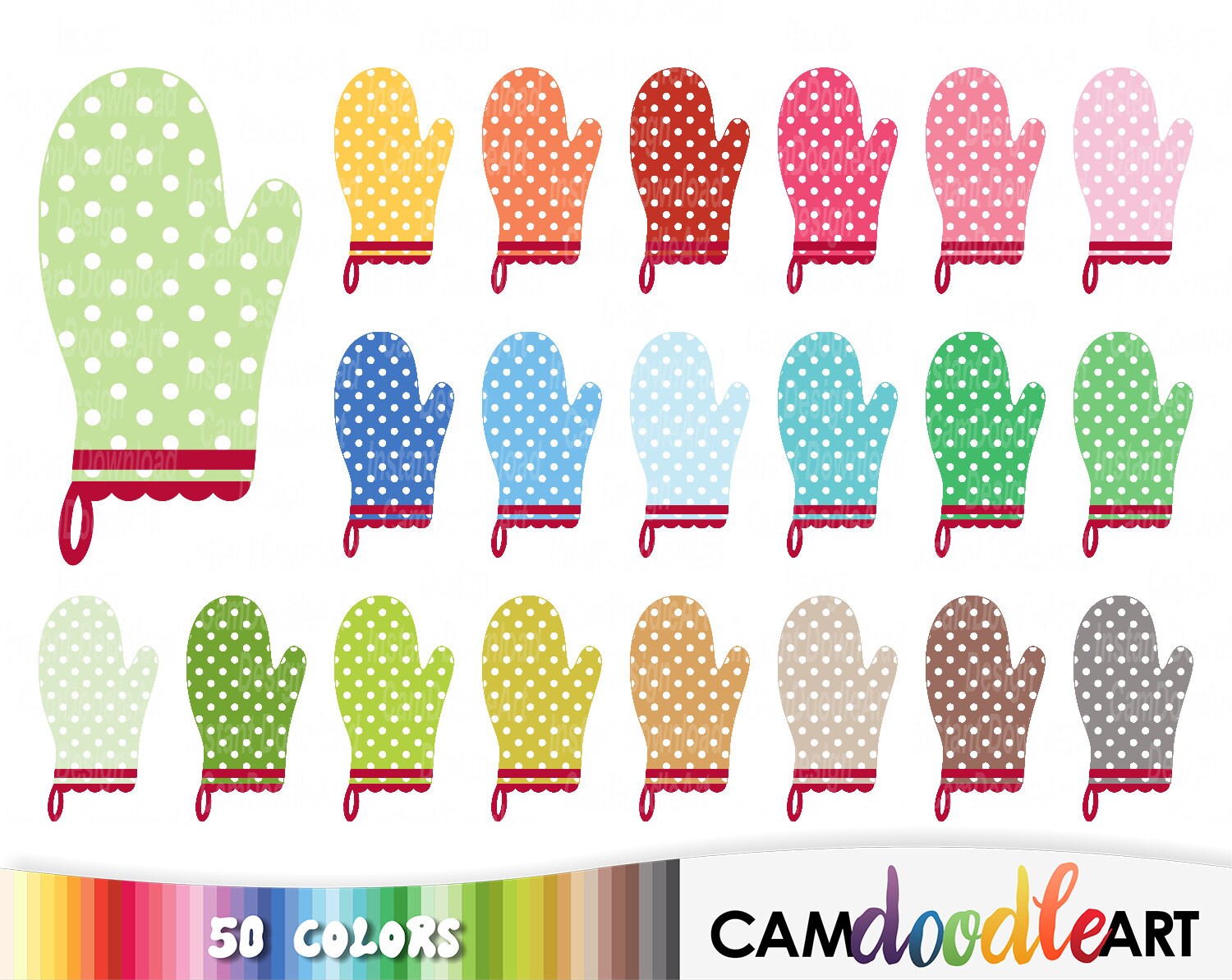 50 Oven Mitt Clipart Oven Glove Baking Food Cooking Etsy