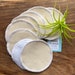 Bamboo Facial Rounds/ Set of 8, 12 or 24/ Organic Makeup Remover Pads/Optional laundry bag 