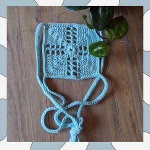 Crochet Cosmo Plant Hanger Pattern: Small Succulent Sling (PDF Pattern)
