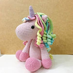 2023 My Girly Unicorn Amigurumi Crochet Doll Pattern Craft image 4