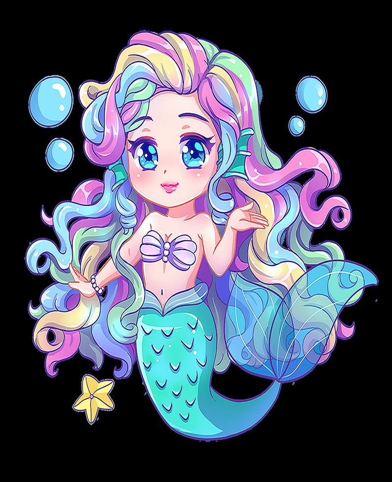 Mermaid Stickers FREE SHIPPING Mermaid Sticker Labels - Etsy