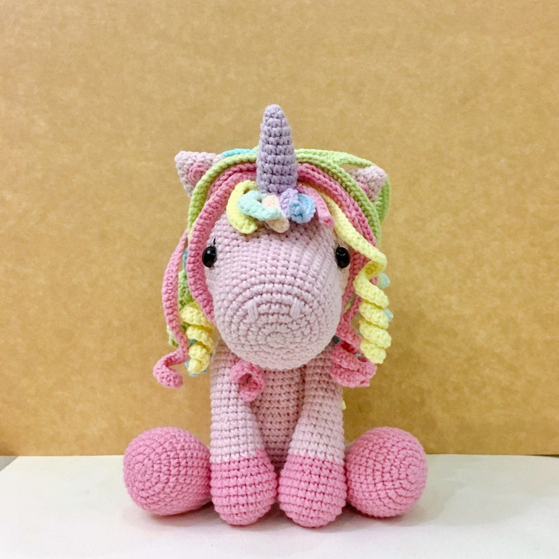 2023 My Girly Unicorn Amigurumi Crochet Doll Pattern Craft image 2
