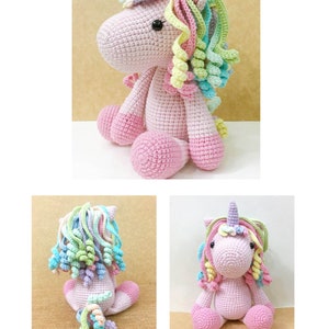 2023 My Girly Unicorn Amigurumi Crochet Doll Pattern Craft image 6