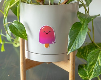 Sticker Mr. Popsicle: levendige vinylsticker