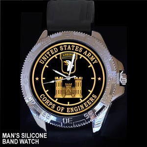United States Army 101st Airborne Corps of Engineers Choice of New Men Watch Styles