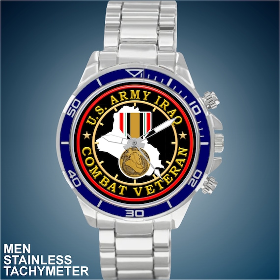 Nuevos estilos de relojes para hombre de veteranos de combate en Irak del  Ejército de los Estados Unidos