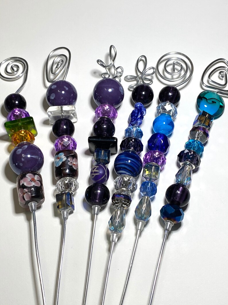 Decorative Plant Spikes/Indoor Plant Decor/Potted Plant Etsy