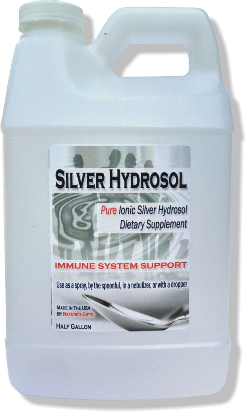 4x 64oz Ionic Colloidal Silver Hydrosol Half Gallon 64oz Etsy