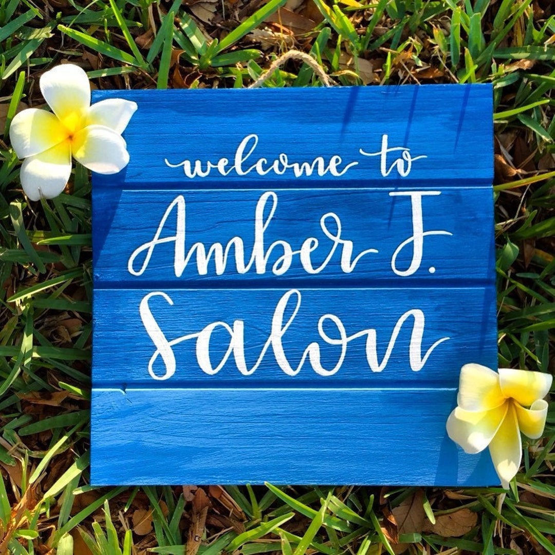 Hand Painted Wooden Sign Etsy