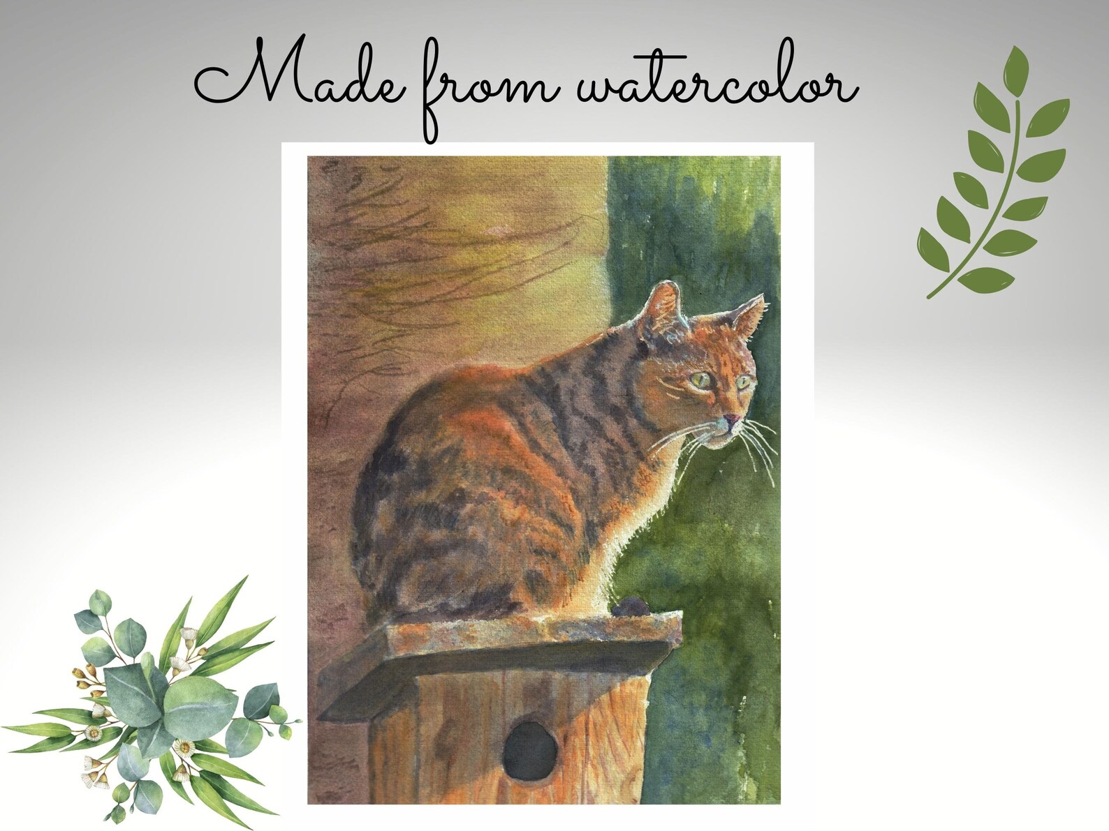 Printable Instant Download Cat Greeting Cards 2 Sets of 4 - Etsy