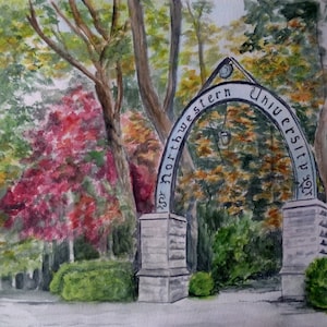 Northwestern University entrance