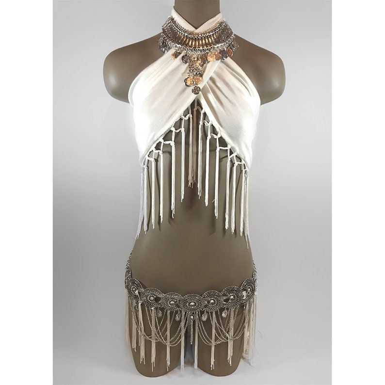 Burning Man Clothing Women, Festival Clothing, Crop Top image 7