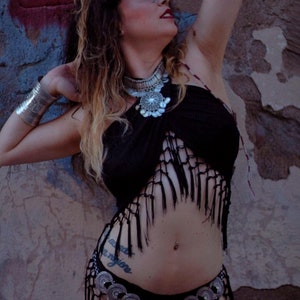 Burning Man Clothing Women, Festival Clothing, Crop Top image 4