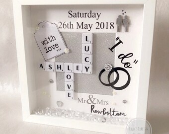 wedding photo frame etsy
