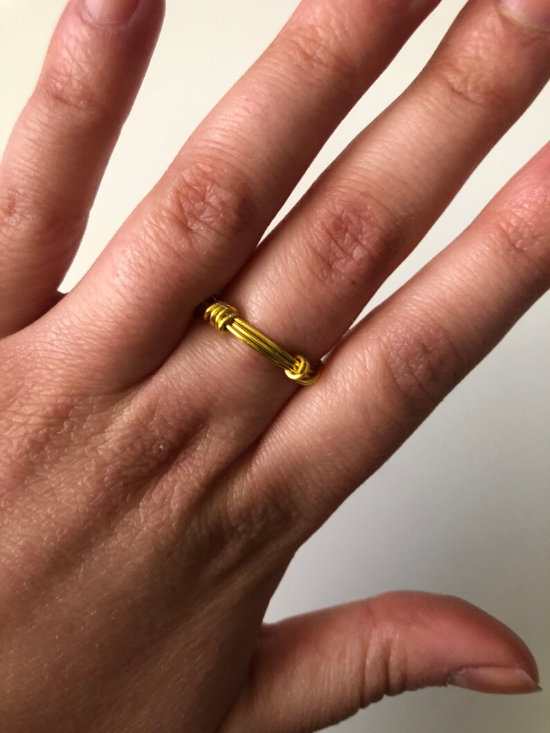 Gold Wire Band