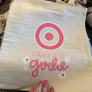 Target Girlie Tote Bag
