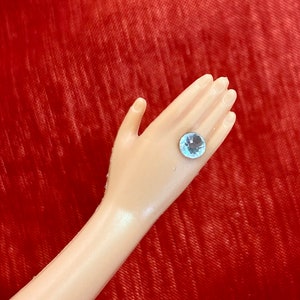 POST-Style 3mm Rhinestone Rings for dolls with holes in their hands such as Superstar Barbie! NOW more varieties!!