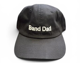 Band Dad Hat / Marching Band / DCI / Drum Corps / Woodwinds / Brass / Pit / Percussion / Trumpet / Clarinet / Flute / Tuba / Music / Gift