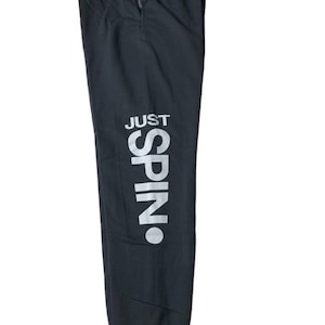 Just Spin! Guard Black Sweatpants /  Marching Band / Spinning / Colorguard / Winterguard / WGI / Flag / Rifle / Sabre / Dance / Music / Gift