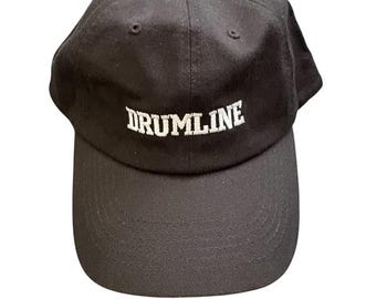 Drumline Hat / Marching Band / DCI / Drum Corps / Snare / Bass / Quads / Tenors / Cymbals / Pit / Percussion / Music / Gift