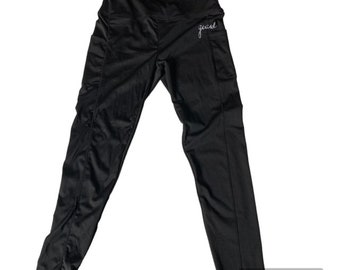 Guard Spandex Black Leggings / Marching Band / Guard / Winterguard / WGI / Flag / Rifle / Sabre / Dance / DCI / Drum Corps /Gift