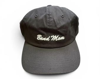Band Mom Hat / Marching Band / DCI / Drum Corps / Woodwinds / Brass / Pit / Percussion / Trumpet / Clarinet / Flute / Tuba / Music / Gift