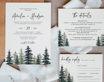 Download Tree Invitation Etsy