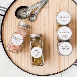 Spice Jar Labels – Idea Land