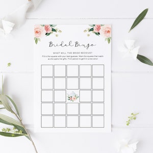 Bingo para despedidas de soltera, imprimible para despedida de soltera, bingo con tetera, descarga instantánea, té para despedidas de soltera, 23