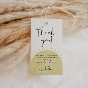 Sunshine Baby Shower Favor Tag Vorlage, Sonnenschein Favor Tag, Sunshine Baby Shower Favor Tag, Junge Babyparty, Download, Bearbeitbar, 94