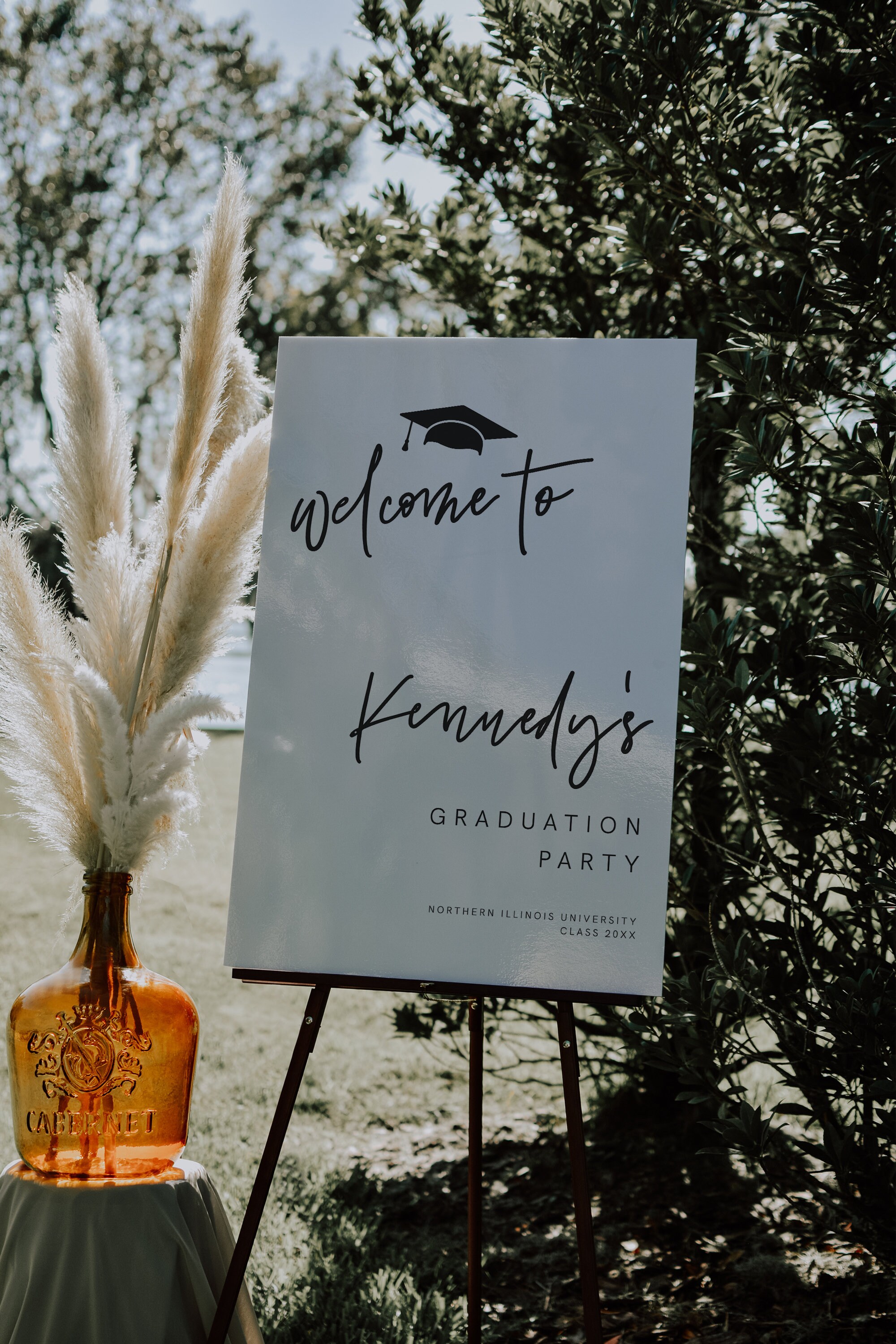 Graduation Welcome Sign Template Graduation Poster Download | Etsy