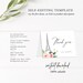 Paris Thank You Card Template Paris Bridal Shower Bridal - Etsy