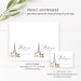 Paris Thank You Card Template, Paris Bridal Shower, Bridal Shower Thank ...