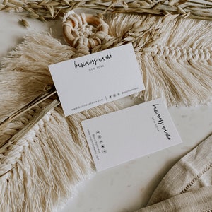 Kaartsjabloon strik, sieraden-displaykaart, modern, haarstrik-displaykaart, minimalistisch, instant, eenvoudig schoon productmerk, afdrukbaar, 41