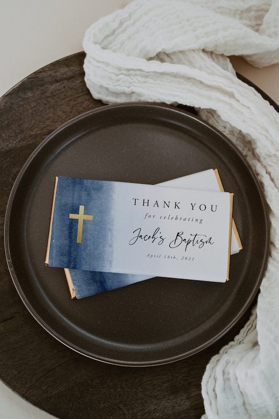Chocolate Bar Wrapper Template, Chocolate Wrappers, Candy Bar Label, Printable, Editable, Baptism, Labels, First Holy Communion, Boys