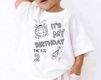 Übergroßes Geburtstags-Shirt, Disco Raglan-T-Shirt, Kundenspezifisches Shirt