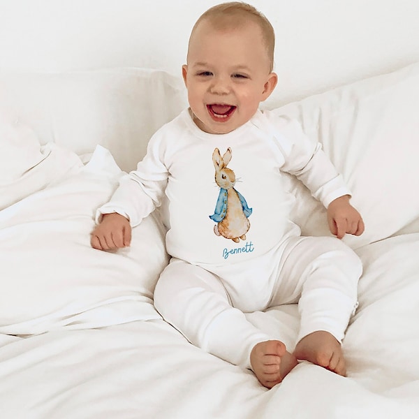 Tenue première Pâques, lapin de Pâques, lapin, sweat-shirt pour bébé, sweat-shirt barboteuse, neutre, mes premières Pâques, chemise de Pâques, Pâques garçon