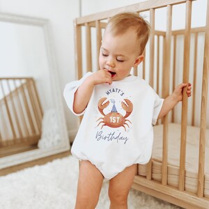 Under the sea first birthday outfit boy store