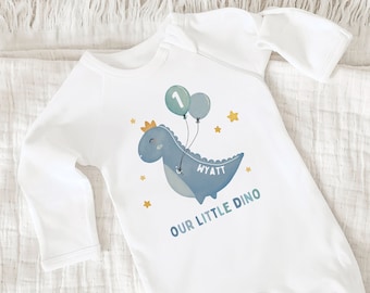 1st Birthday Outfit , Dinosaur Birthday, Sweatshirt Romper, Hipster, Gender Neutral, First Birthday Outfit, Dino, Dinosaur Birthday Party