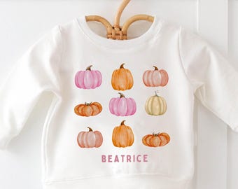 Pink Pumpkin, Pink, Halloween, Cute Pumpkin Shirt, First Pumpkin Patch, Fall Romper, Pumpkin Patch Outfit, Pink Pumpkin Birthday, Girl