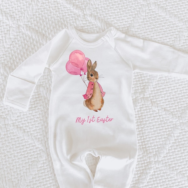 First Easter Outfit, Easter Bunny, Bunny Rabbit, Baby Sweatshirt, Sweatshirt Romper, Neutral, My First Easter, Easter Shirt, Boy Easter