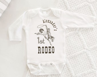 First Birthday Outfit, My First Rodeo, Rodeo Shirt, First Rodeo Outfit, Baby Boy First Birthday, 1st Rodeo, 1st birthday outfit, Cowboy