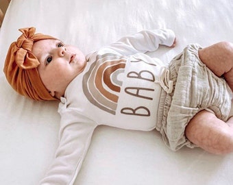 Rainbow Baby Bodysuit, Scandinavian Rainbow, Gift, Rainbow Shirt, Baby Shower Gift, New Baby, Baby Apparel, Hipster Baby, Gender Neutral