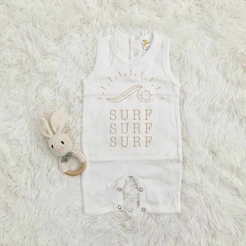 Surf Baby Surfing Shirt Summer Shirt for Baby Summer Baby Etsy