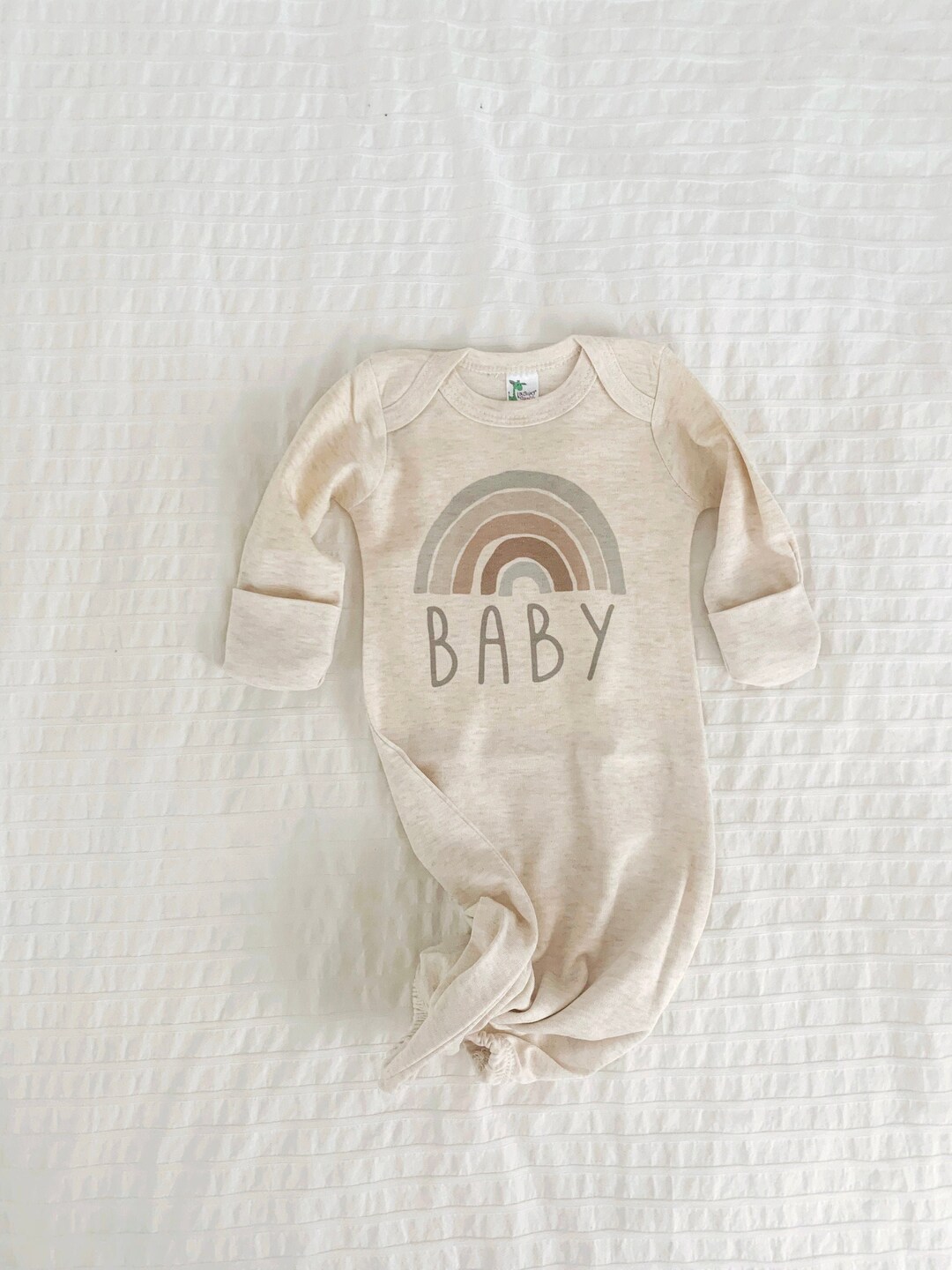 Rainbow Baby, Sleeper, Infant Gown, Bringing Home Outfit, Coming Home